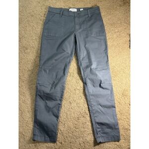 Lucky Brand The Cargo Pants Women 6/28 Blue Lightweight Utility Outdoor